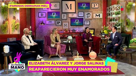 Elizabeth Lvarez Y Jorge Salinas Reaparecen Enamorados V Deo