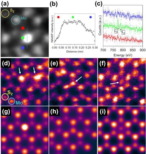 Color Online Stem Haadf Images And Spectra Of The Co S Mos