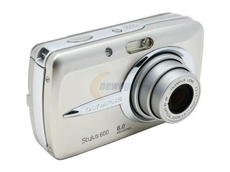 Olympus Stylus 600 225690 Silver 6 Mp Digital Camera