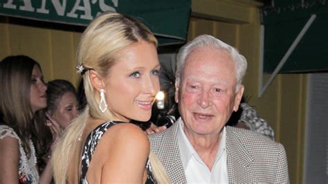 Barron Hilton Dead Paris Hilton Pays Tribute To Late Grandgather Hollywood Life