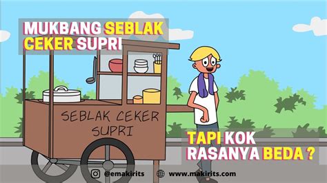 Diajak Makan Seblak Ceker Tapi Kok Rasanya Animasi Lucu Youtube