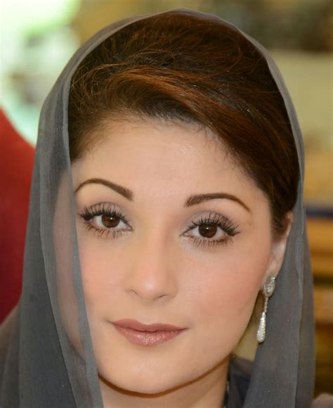 Maryam Nawaz Safdar The Daughter Of Prime Minister Nawaz Sharif Is