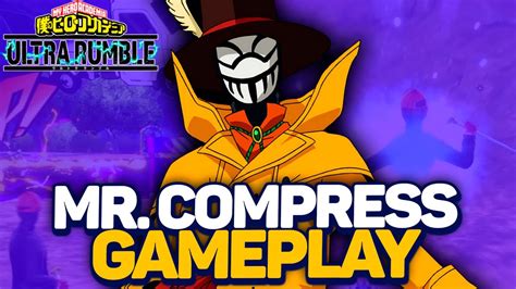 Mr Compress Gameplay Completa Ptbr My Hero Ultra Rumble Open Beta