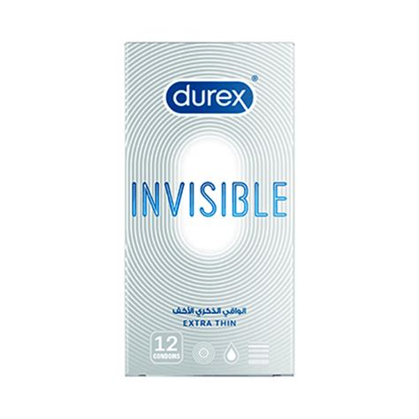 Durex Invisible Extra Thin Sensitive Condoms Online In Pakistan