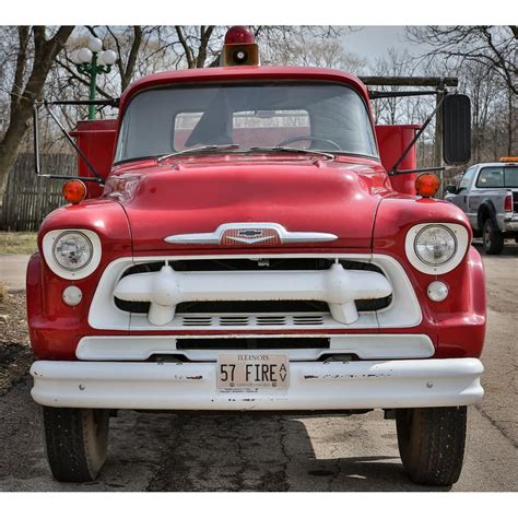 Sold Price 1957 Chevy Fire Truck 8400 May 6 0121 1000 Am Cdt