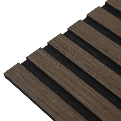 Acoustic Grooved Wood Slat Wall Panel Grooved Acoustic Wood Slat Panel