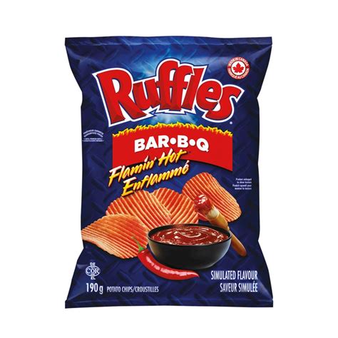 Ruffles Flaming Hot Bbq Potato Chips Al Premium Food Mart Eglinton