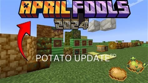 Minecraft April Fool Update Bd Youtube