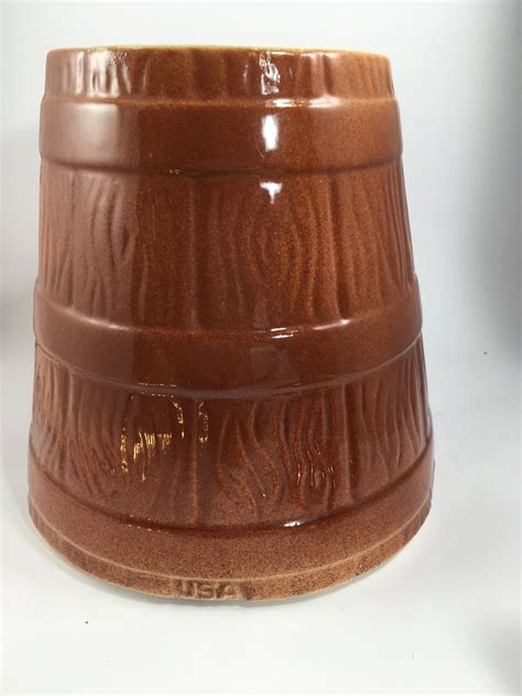 Vintage Butter Churn Cookie Jar Etsy Uk