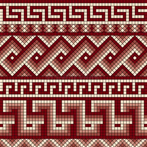 Mosaico Griego Ilustración Del Vector Ilustración De Viejo 39925717