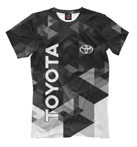 TOYOTA - мужская футболка с принтом и логотипом ТОЙОТА. | T shirt ...