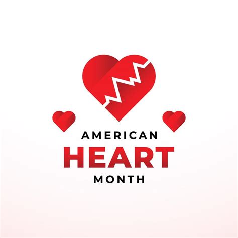 American Heart Month Design Illustration 38461095 Vector Art at Vecteezy