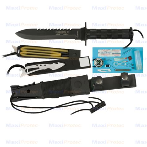 Couteau De Survie Combat King Ii Cm