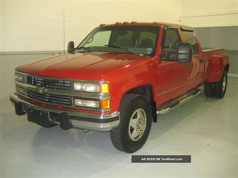 1998 Chevrolet 3500 Dually Diesel Crew Cab