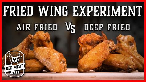 Oil Fried Vs Air Fried Crispy Chicken Wings Recipe Which Is Best Youtube