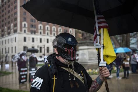 Pics Videos Hundreds Storm Michigan Capitol To Protest State Lockdown