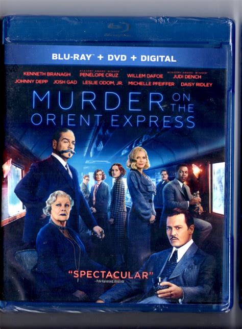 Murder On The Orient Express Blu Ray Dvd Digital Mystery Crime