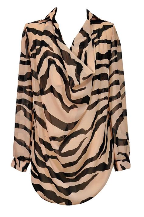 Zebra Print Blouse Awesome Blouse Womens Fashion Online Fashion