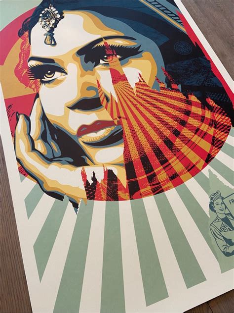 Shepard Fairey Obey Target Exceptions Offset Litho