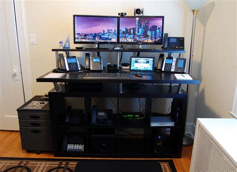 Home Office Standing Desk Ikea Hackers