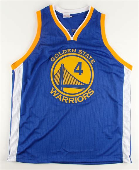 Steve Kerr Signed Warriors Jersey Inscribed 2015 Nba Champs Schwartz