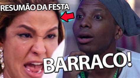 Festa BBB21 Briga LUCAS X KERLINE LUMENA Revela VOTO Resumo Da