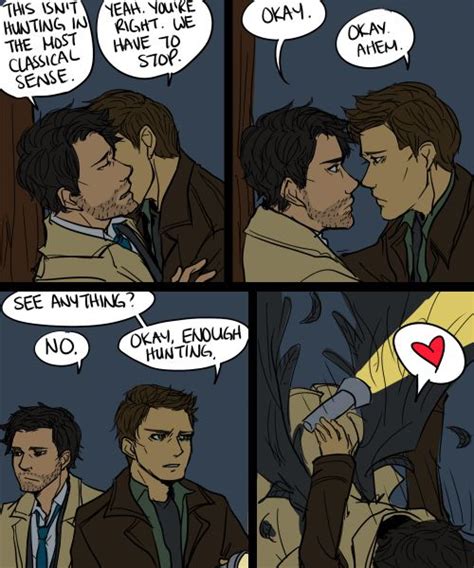 Destiel Fanart 3 Supernatural Destiel Supernatural Fandom