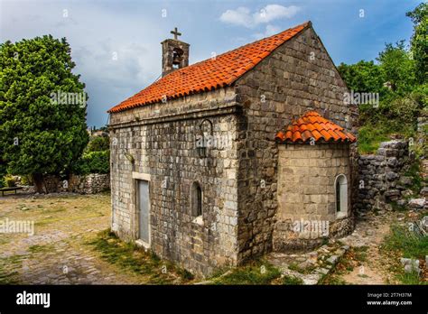 Church Of St Jovan Ruined Town Of Stari Bar Originally From The 11th