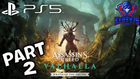 Assassins Creed Valhalla Wrath Of The Druids Dlc Ps5 Walkthrough Gameplay Part 2 Full Game