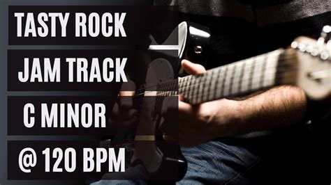 Smooth Tasty Rock Ballad Guitar Backing Jam Track C Minor Bpm