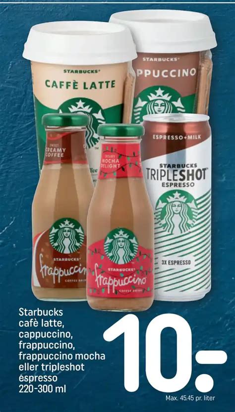 Starbucks Caf Latte Cappuccino Frappuccino Frappuccino Mocha Eller