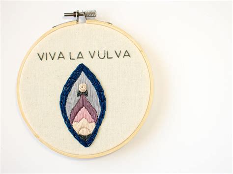 Viva La Vulva Feminist T Vagina T Yoni Wall Décor Etsy