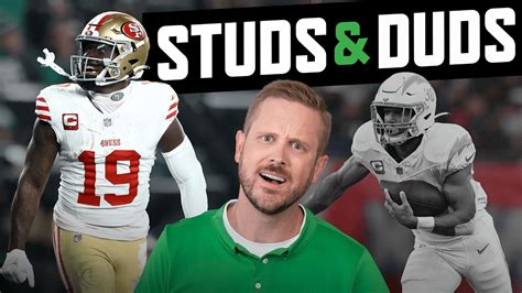 Week 2 Studs And Duds Rising Stars Eulogies Fantasy Footballers Podcast