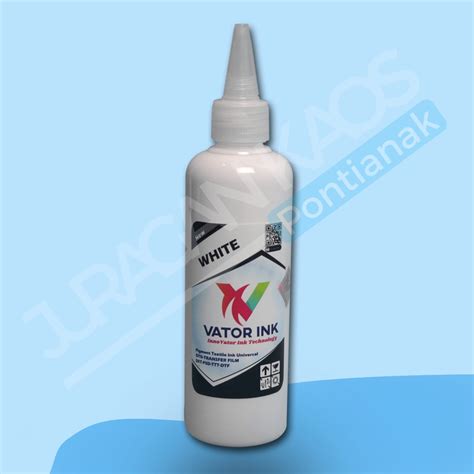 Jual Tinta DTF Vator White Premium Quality Sablon DTF Hasil Pekat 250ML