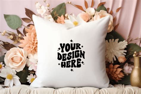 Pillow Mockup Graphic By Mockup Infinity Creative Fabrica