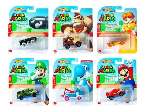 Colección Super Mario Bros Hot Wheels Vehículos Meses sin interés