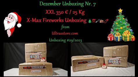 Dezember Unboxing Nr Xxl Kg Feuerwerk Bestellung Von