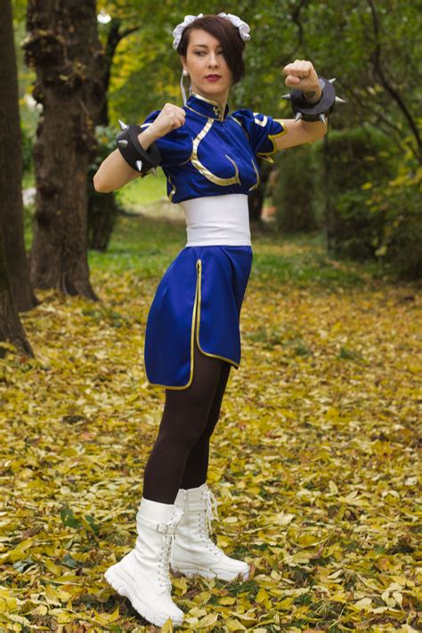 Chun Li Cosplay Costume From Street Fighter Adult Costume For Etsy