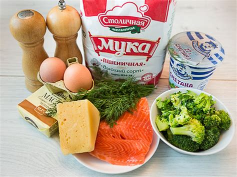 Рецепт киша с лососем и брокколи с фото пошагово на Вкусном Блоге