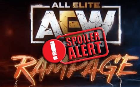 Aew Rampage Grand Slam Spoiler Results For September 22nd 2023