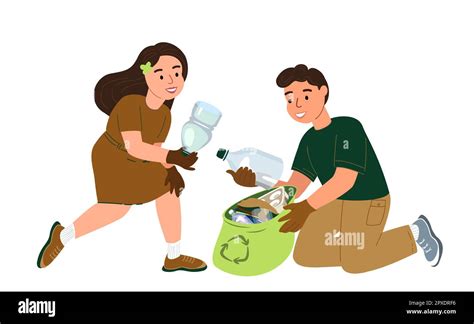 Niños Recogiendo Basura Imágenes Recortadas De Stock Alamy