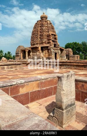 UNESCO World Heritage Site Galaganatha Temple Nagara Style Gopura