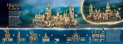 Closer Look At The Combined LEGO Harry Potter Hogwarts