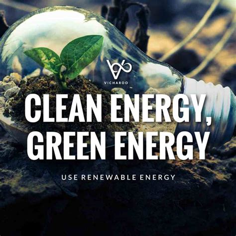 Clean energy, green energy | Renewable Energy | Save Energy Slogans ...