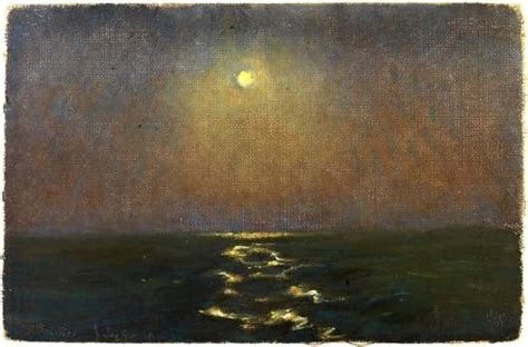 Intercepted By Gravitation Art Moonlight Seascape Paintings