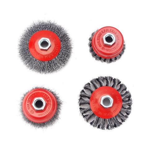 Amazon Pack Wire Cup Brush Knotted Wire Wheel Brush With