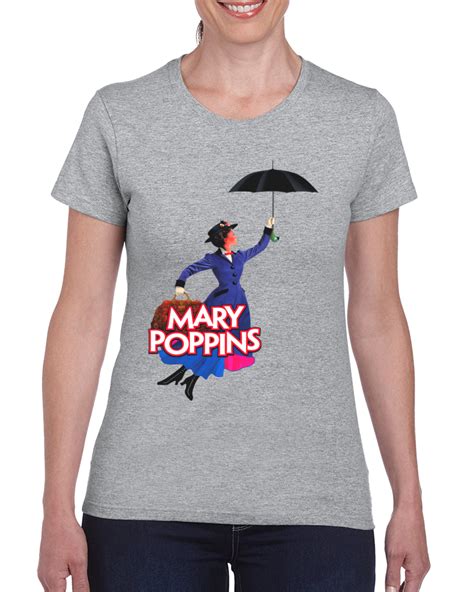 Mary Poppins Logo T Shirt Personalized T Shirts T Shirt Tshirt Logo