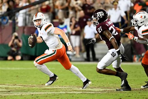 Tyler Van Dyke Benched Cristobal Makes Decision On Miami Qb Outkick