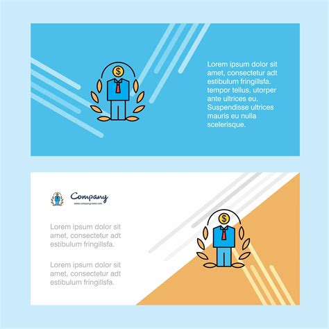 Employee abstract corporate business banner template horizontal ...