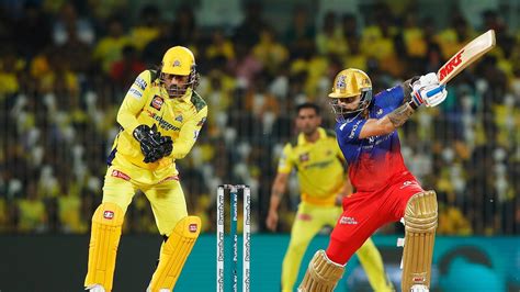 Rcb Vs Csk Live Score Ipl 2024 Csk Opts For Bowl Vs Rcb Clear Skies